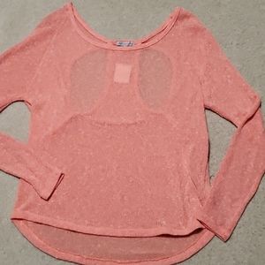 Charlotte russe soft breathable long sleeve